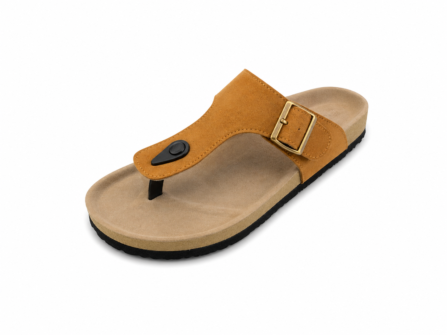 Men’s Toe Ring Sandals | Vegan Leather – Tan