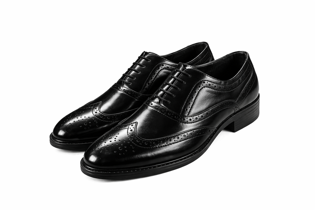 Men’s Classic Brogue Shoes | Vegan Leather