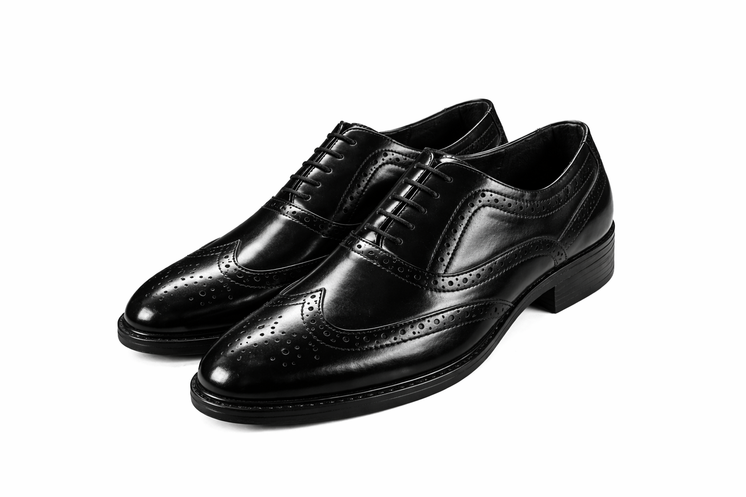 Men’s Classic Brogue Shoes | Vegan Leather