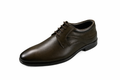 Men’s Saddle Derby Shoes | Crust Leather - Brown