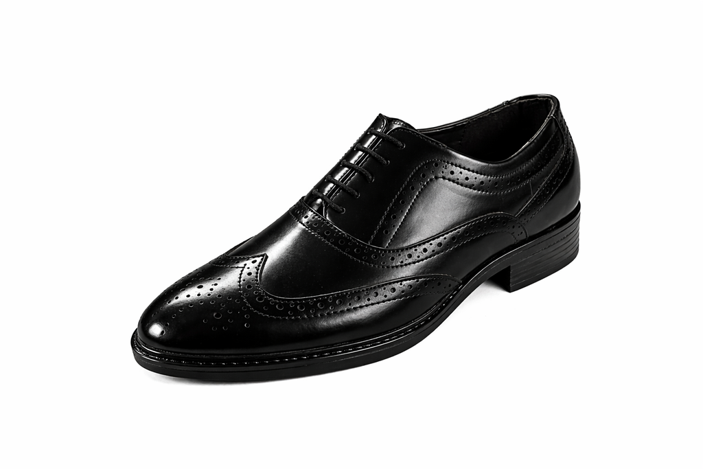 Men’s Classic Brogue Shoes | Vegan Leather