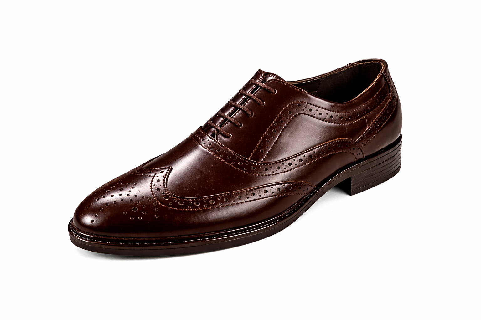 Men’s Classic Brogue Shoes | Vegan Leather