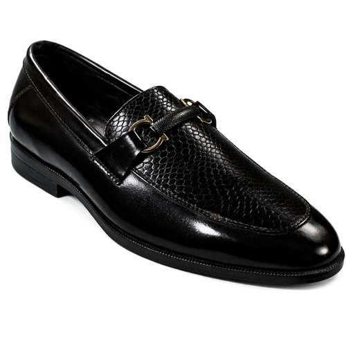 Men’s Bit Loafers | Vegan Leather - Black