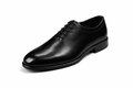 Wholecut Oxford Shoes | Crust Leather - Black