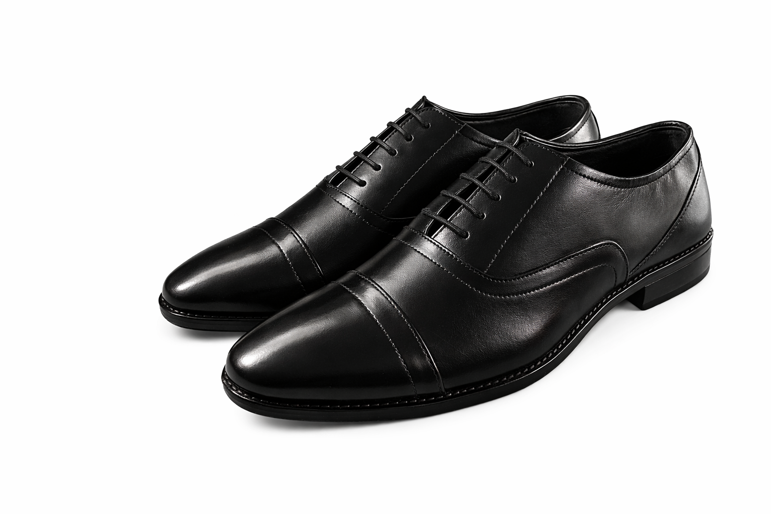Men’s Cap Toe Oxford Shoes | Crust Leather