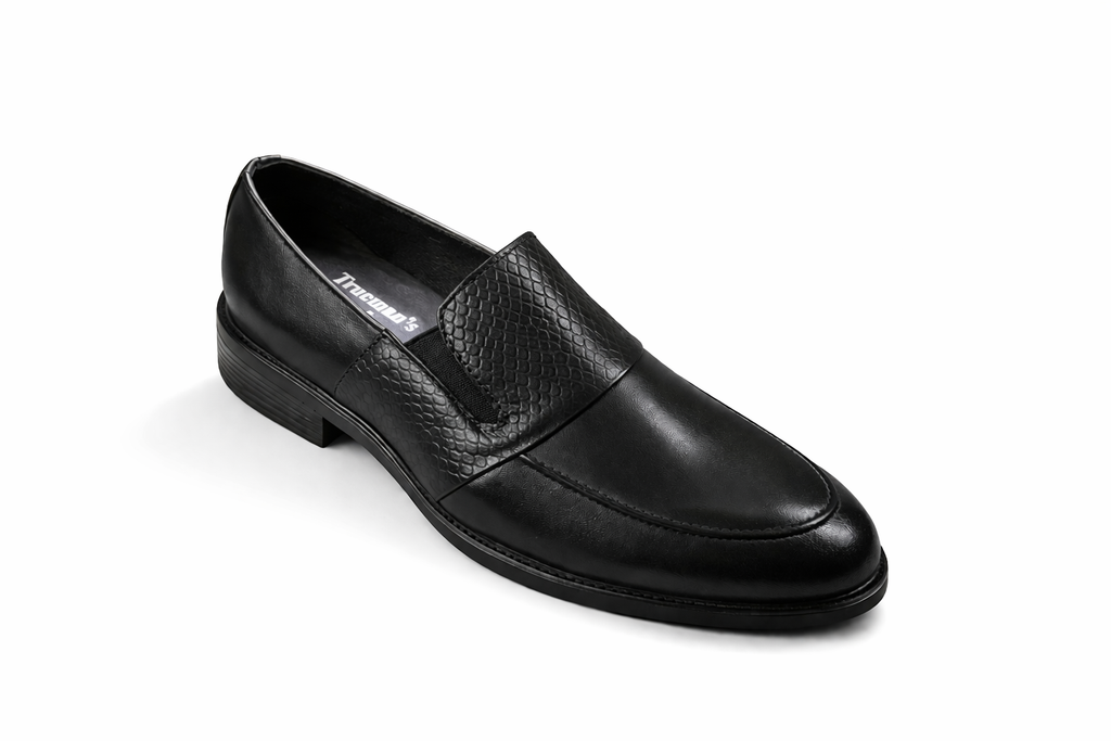 Men’s Apron Toe Loafers | Crust Leather