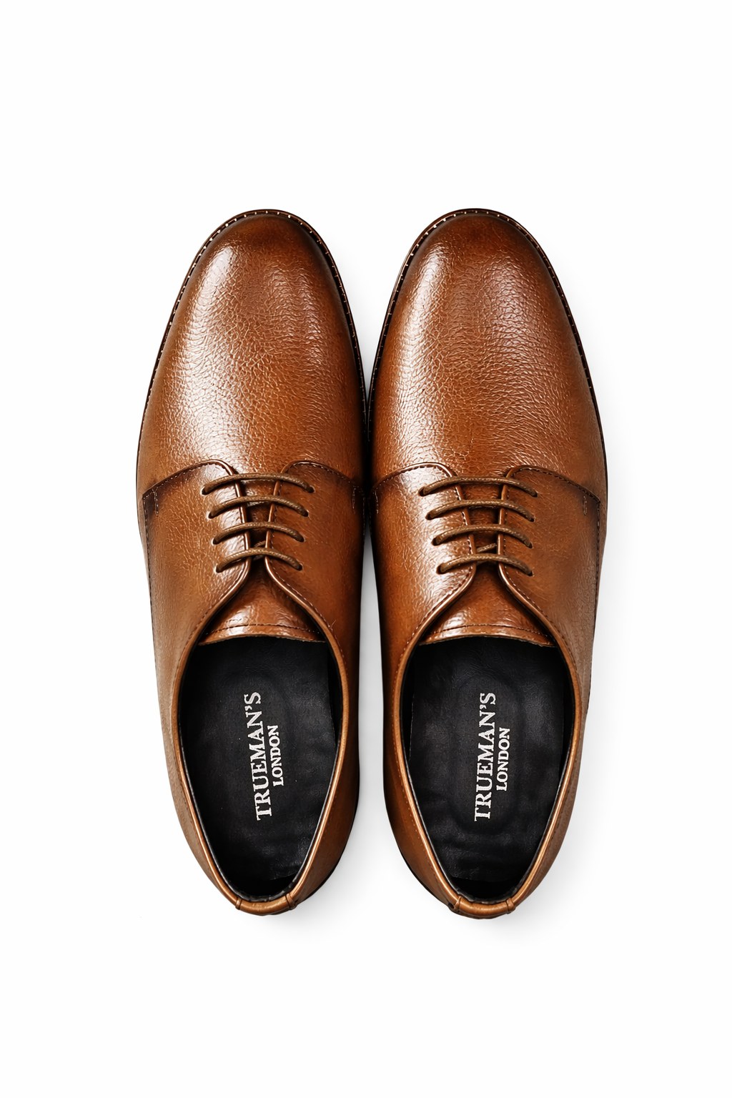 Holden Leather Derby Shoes – Brown - Image 5