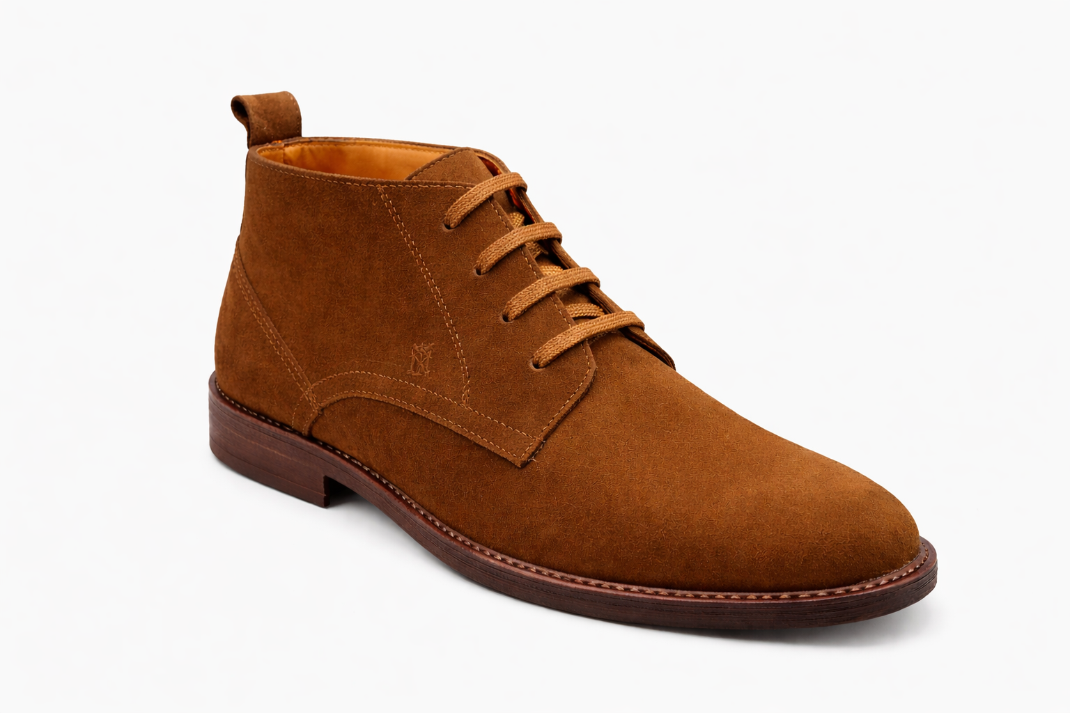 Heritage Suede Chukka Boots – Tan - Image 3