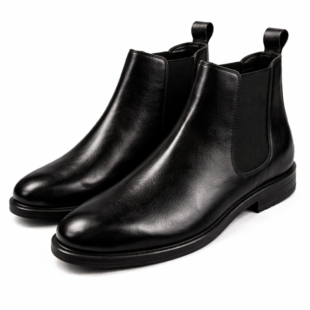 Mild Leather Chelsea Boots – Black - Image 2