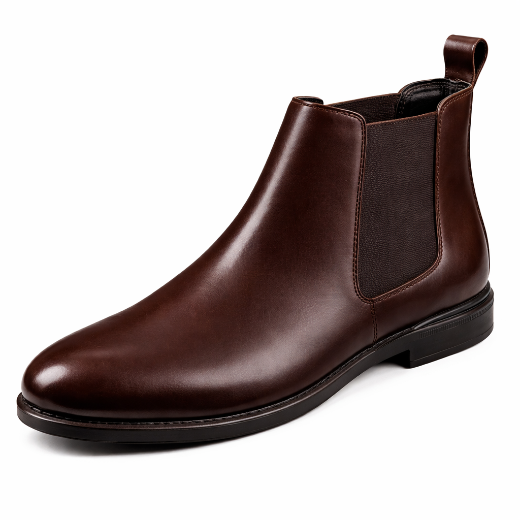 Rowan Leather Chelsea Boots – Dark Brown - Image 4