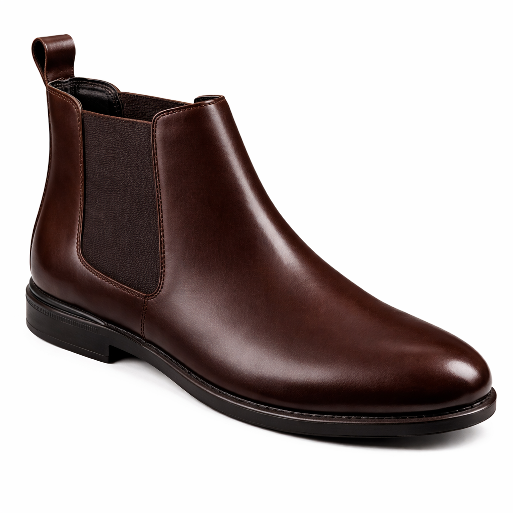 Rowan Leather Chelsea Boots – Dark Brown - Image 3