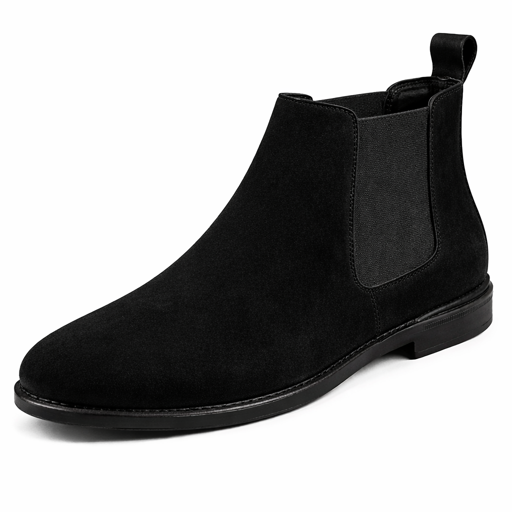 Alder Suede Chelsea Boots – Black - Image 4