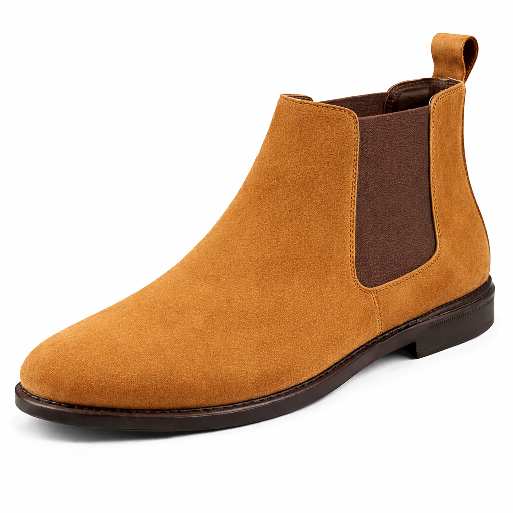 Alder Suede Chelsea Boots – Tan - Image 4