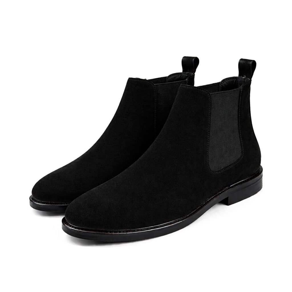 Alder Suede Chelsea Boots - Black