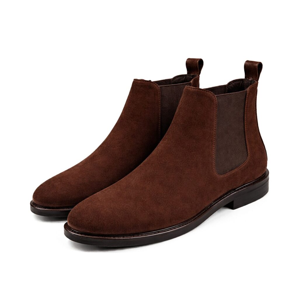 Alder Suede Chelsea Boots - Brown