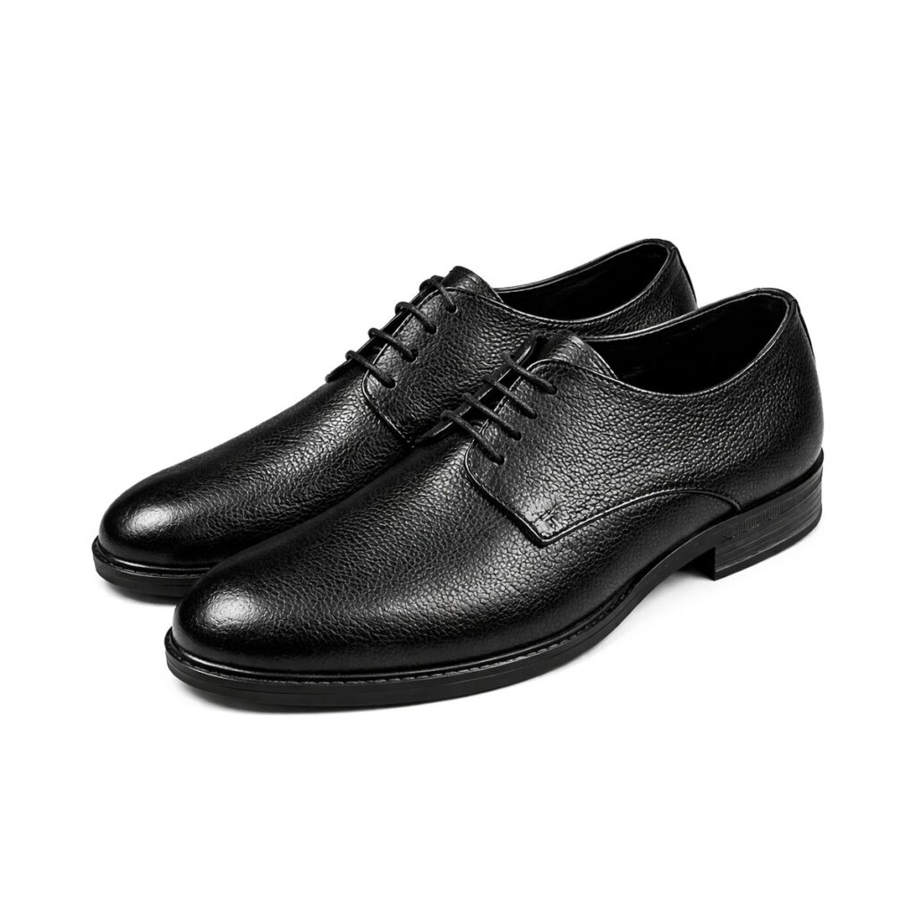 Holden Leather Derby Shoes - Black