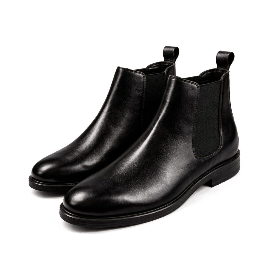 Mild Leather Chelsea Boots - Black